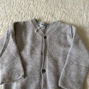 Jacadi Light Gray Knit/ cashmere Sweater